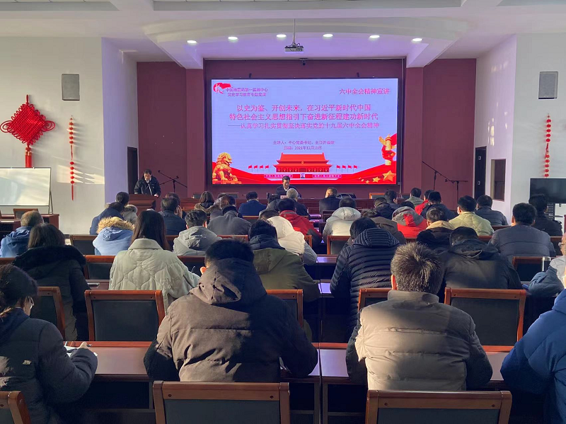 学习贯彻党的十九届六中全会精神