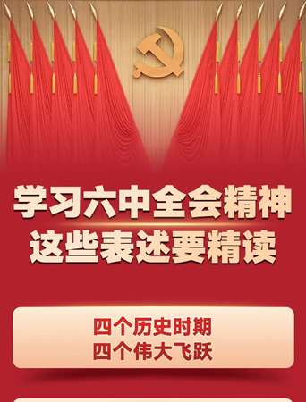 学习贯彻党的十九届六中全会精神