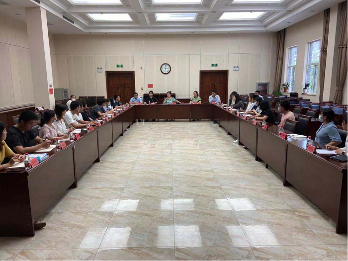 一测中心青年理论学习小组与市科技局机关党支部开展联学联建